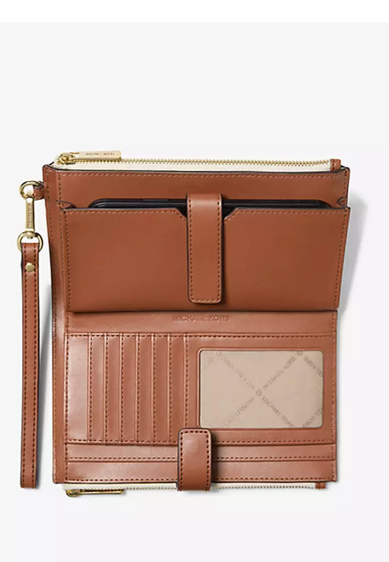 Mk top zipper wallet