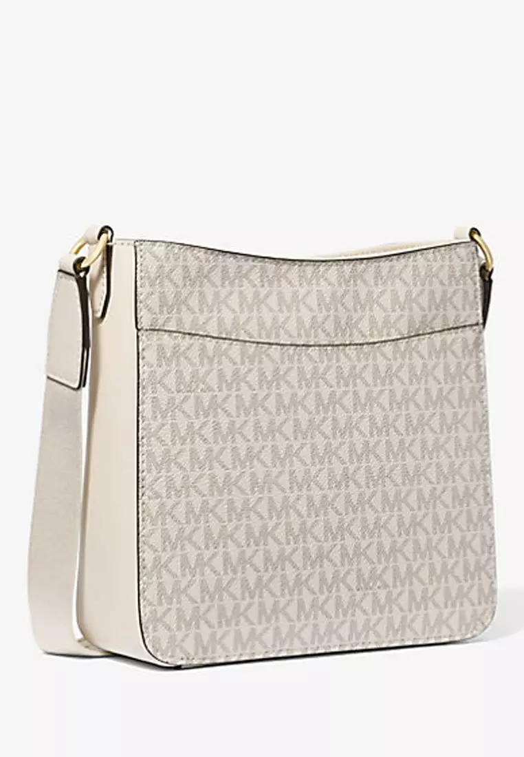 Jet Set Travel Small Signature Logo Messenger Bag