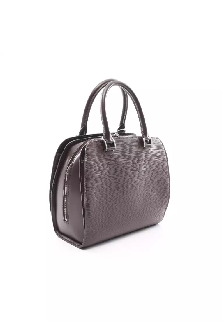 Louis Vuitton Louis Vuitton Pont Neuf Black Epi Leather Hand Bag