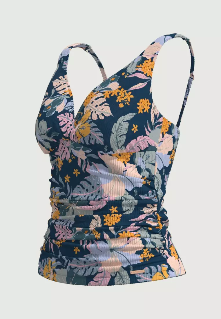 Daydream Moonstone Plus Cup Cross Front Tankini