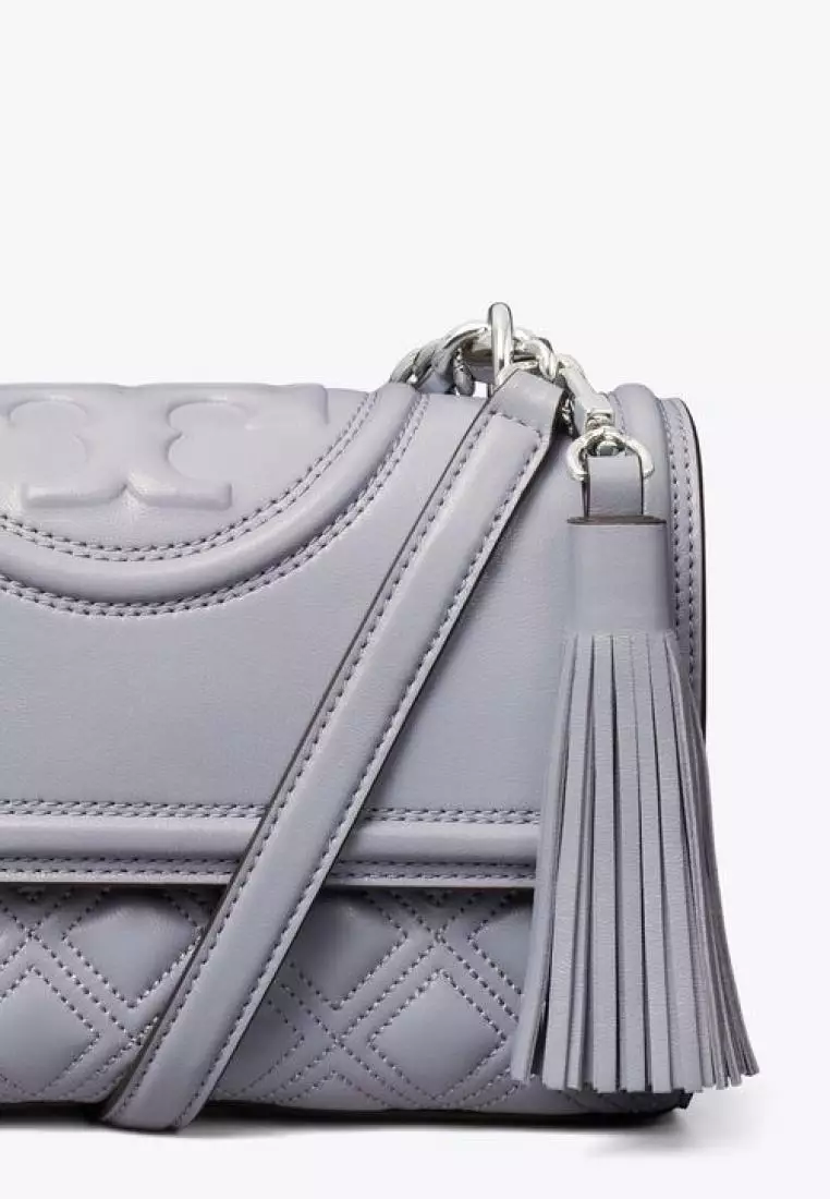 Jual TORY BURCH Tory Burch Small Fleming Convertible Shoulder Bag Cloud