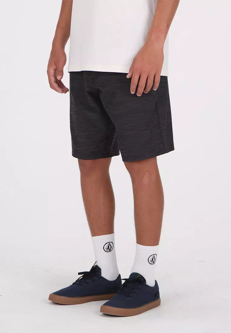 MWS SLUB FRICKIN CROSS SHRED 20 HYBRID SHORTS BLACK