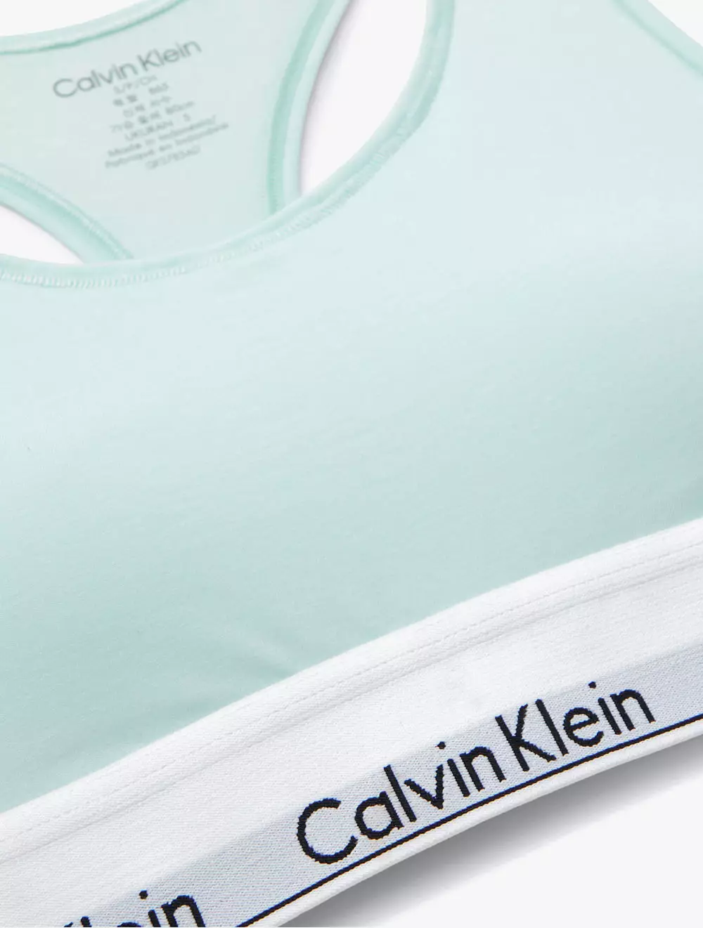 CALVIN KLEIN UNDERWEAR - MODERN COTTON LIGHTLY LINED BRALETTE - Black - black