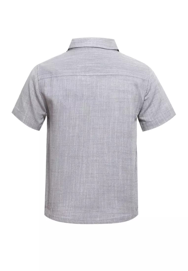 Kemeja Krah Biasa Short Sleeve