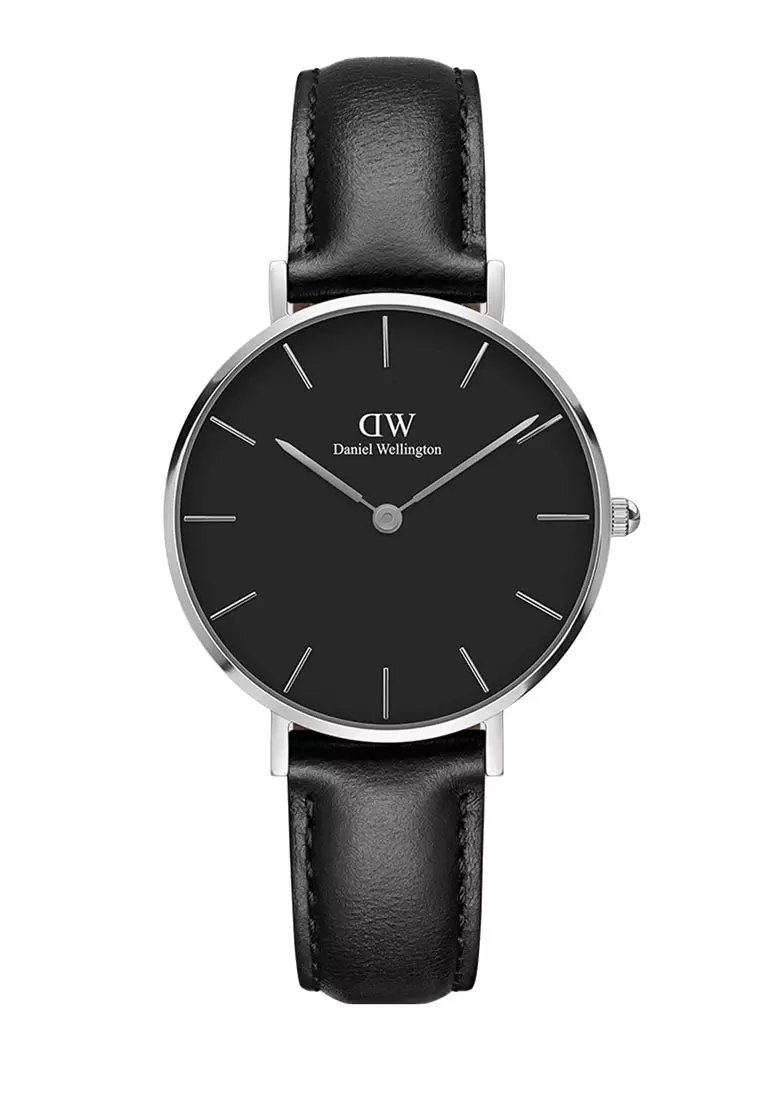 Jual Daniel Wellington Petite Sheffield 32mm Watch Black dial