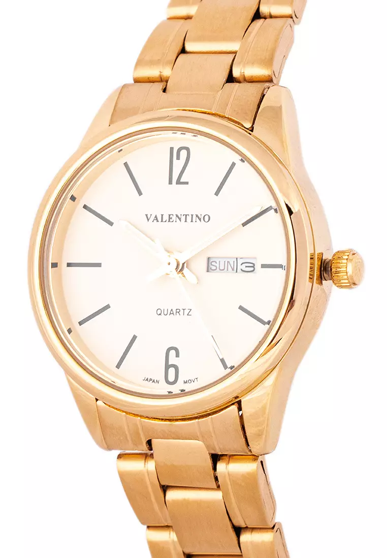 Analog Watch 20122258-Gld - Gold Dial