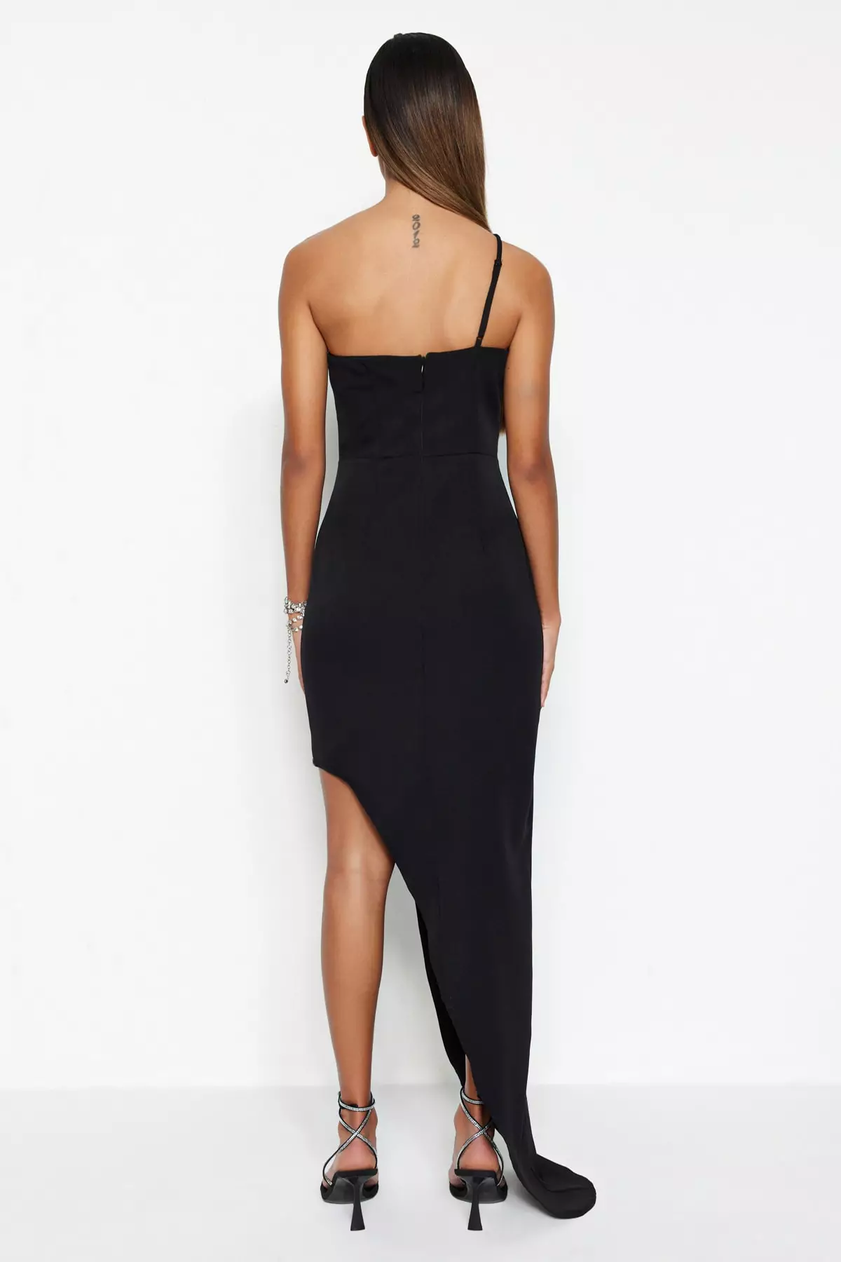 Asymmetrical Evening Dress