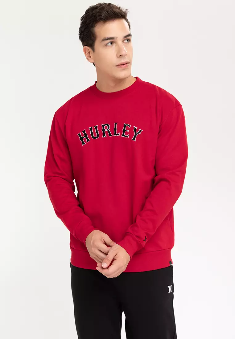 Red sweat shirt hot sale