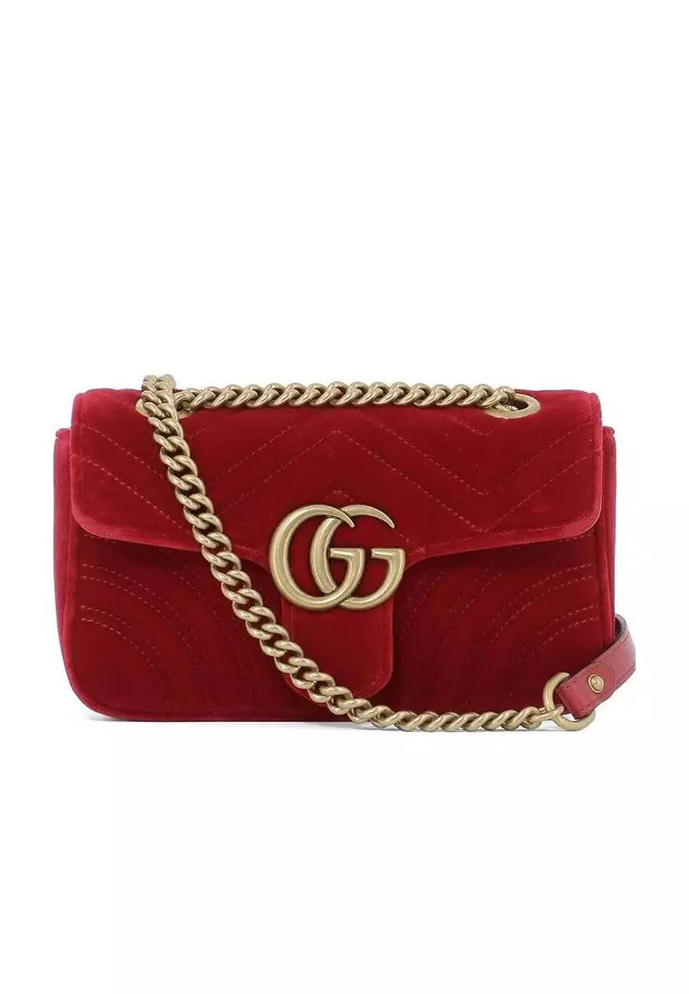 Buy Gucci Gucci Velvet Women s Crossbody Bag 446744K4D2T 1 2023