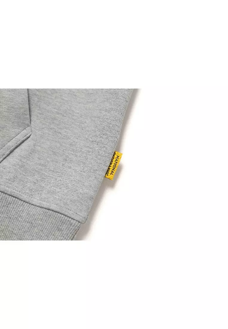 Unisex Chest Embroidery LOGO Hoodie