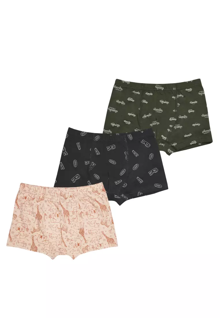 Move Safari Three-Pack Boxers