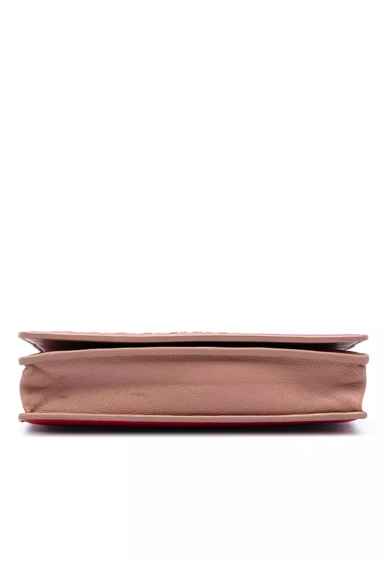 Pre-Loved Bottega Veneta Nappa Intrecciato Wallet On Chain
