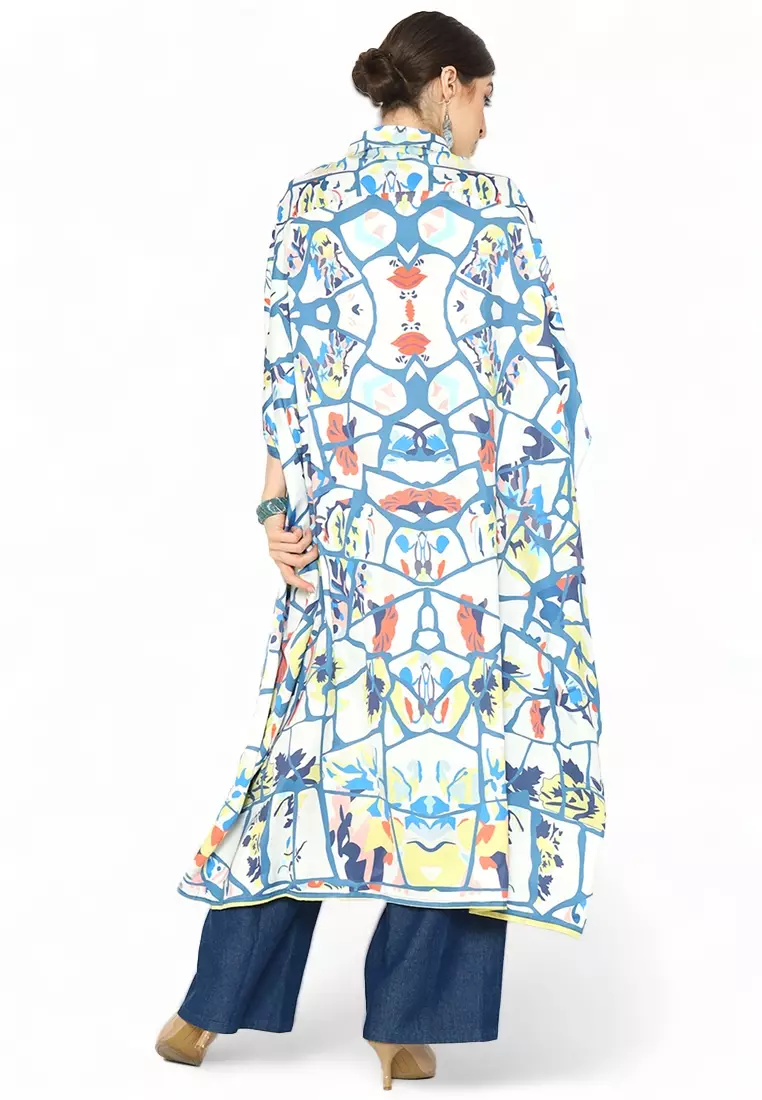 Kanzi Collared Kaftan