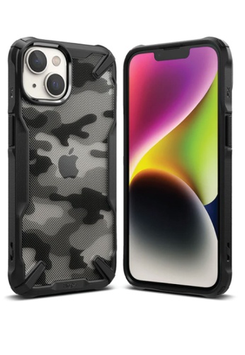 Ringke Ringke Fusion X Military Grade Phone case for iPhone 14 Black Camouflage 358CAESC0DB2E1GS_1