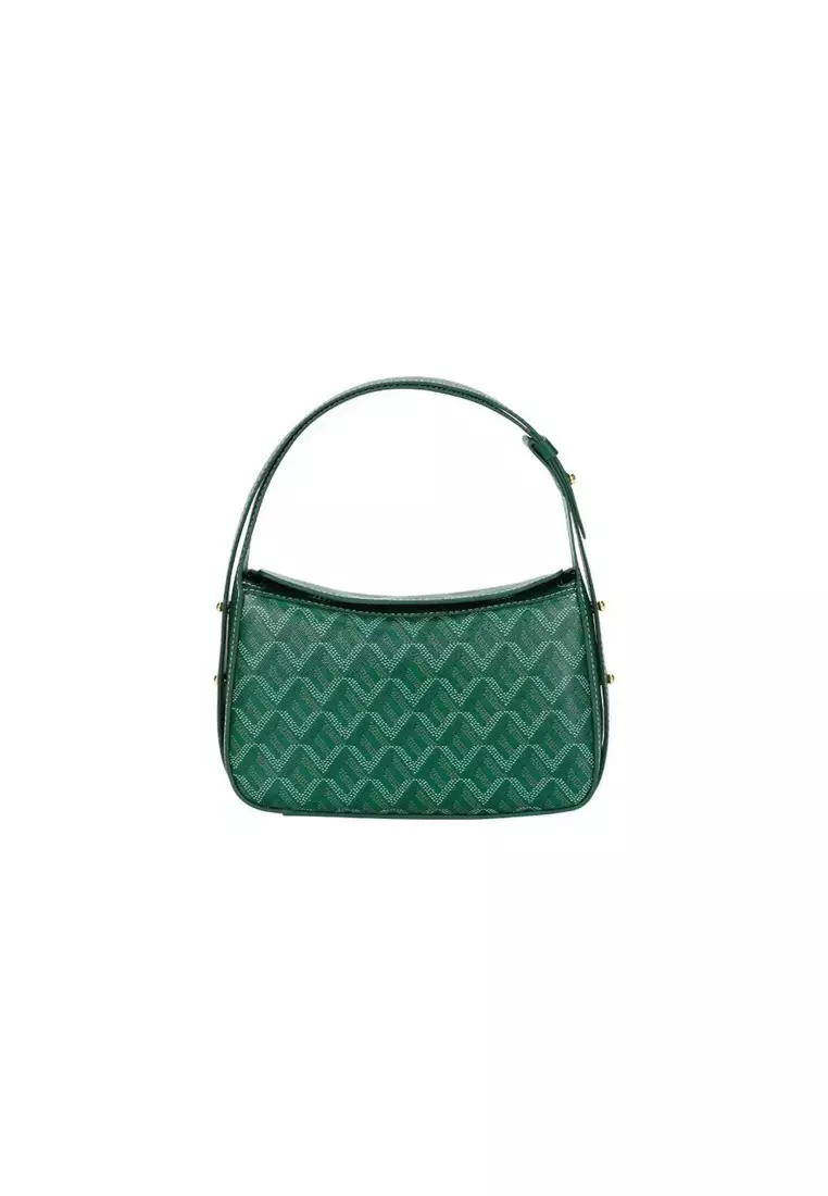 EMO - Dog Tooth side trunk Bag - Green
