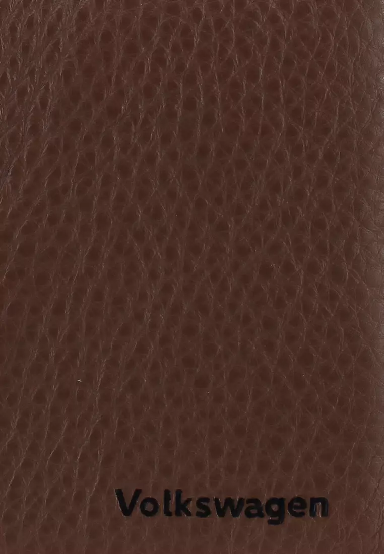 Men's RFID Genuine Leather Bi Fold Short Wallet