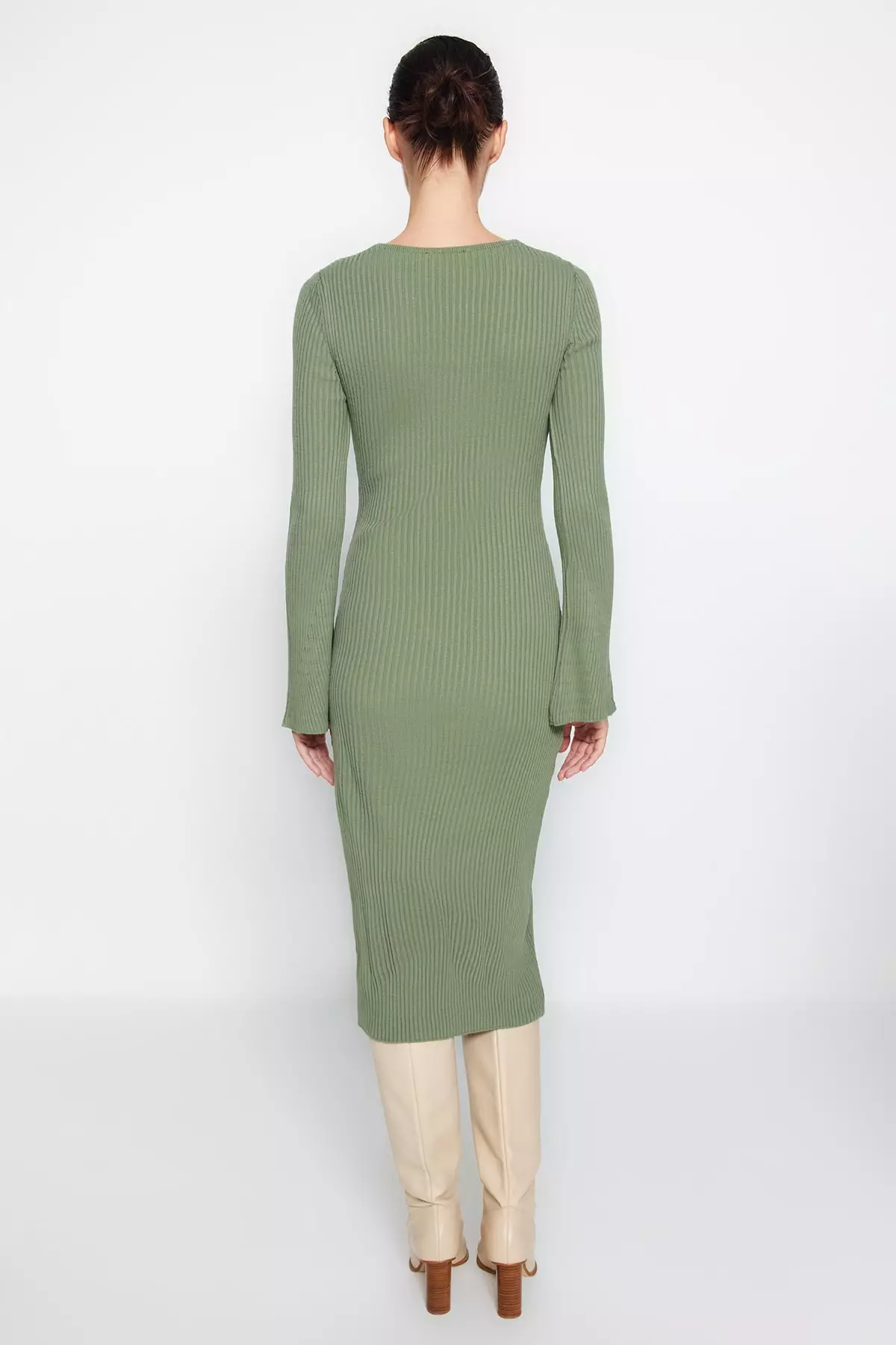 Trendyol Rope Straps Knitted Dress 2024, Buy Trendyol Online