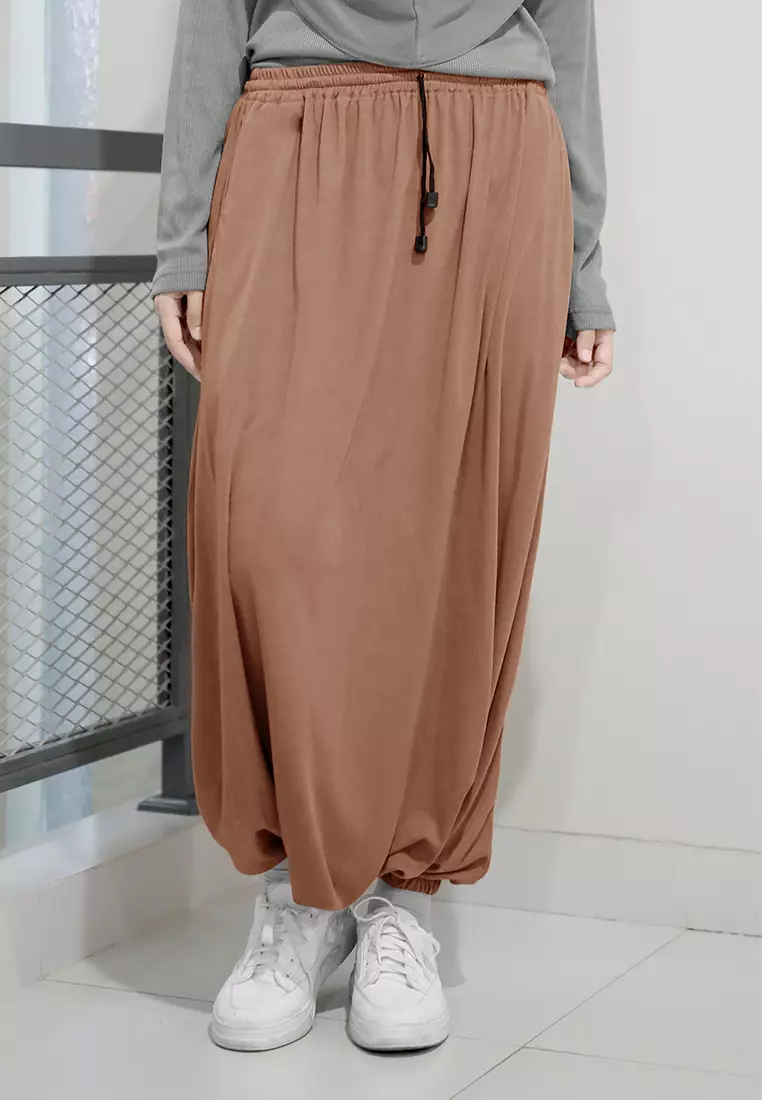Zelena - Akira Sirwal Pants | Celana Olahraga | Harem Pants | Celana Syari Olahraga - L