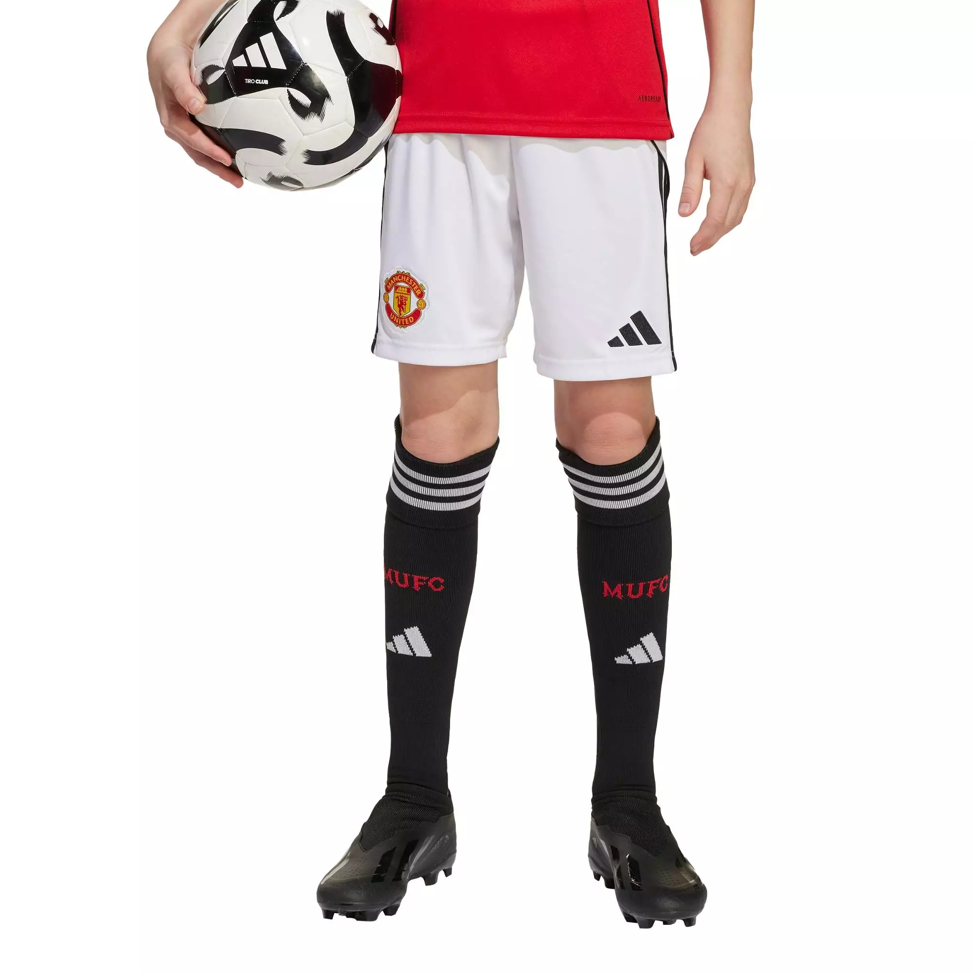 Football Manchester United 25/26 Home Shorts Unisex White JP3017