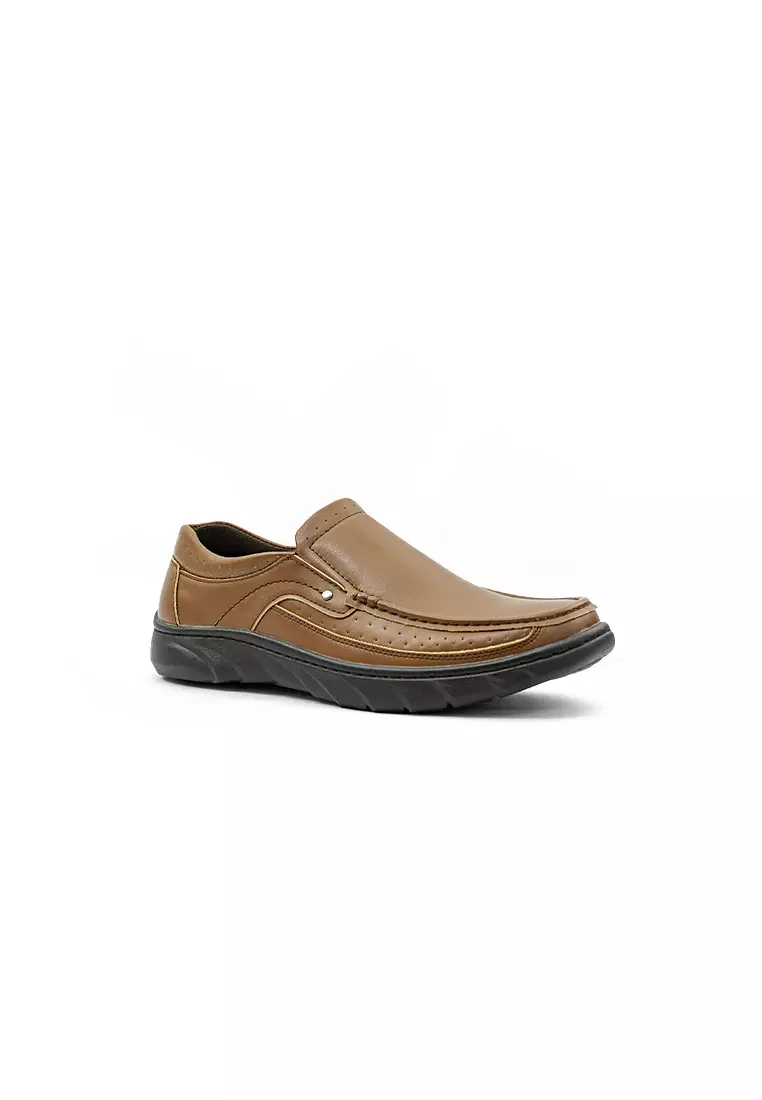 Men's Formal Slip On MY 26274 - VDark Brown C81 All Seasons Comfortable Shoes
