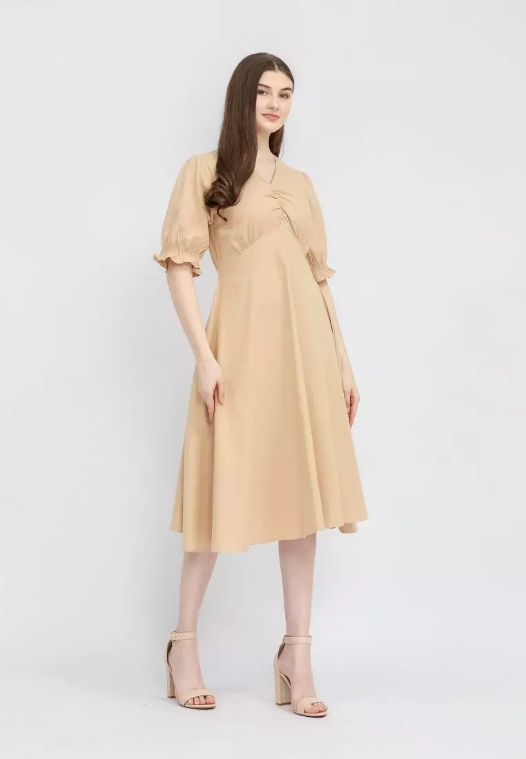 Urban Exchange Dress Briella Khaki