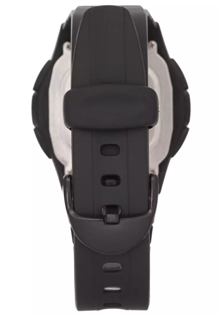 Casio Jam Tangan - Black - Resin - F-200W-9ADF