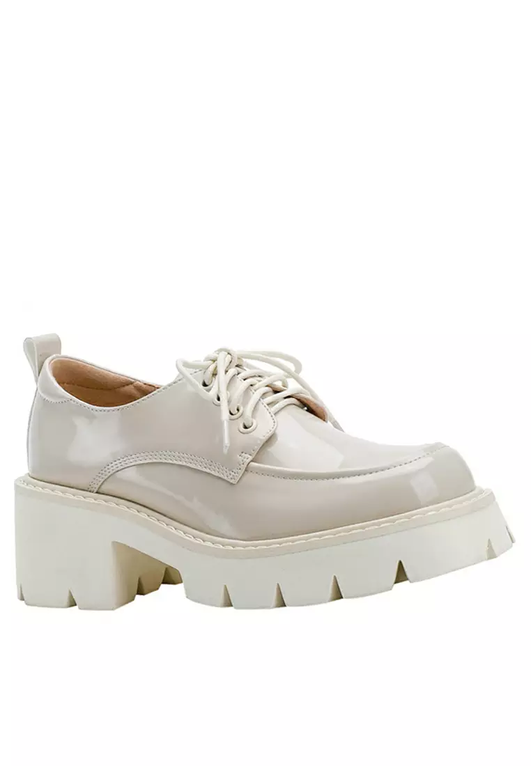 Buy Twenty Eight Shoes Platform Faux Leather Derby Shoes TE113 6