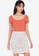 ZALORA BASICS red Cap Sleeve Ribbed Top A2195AA2923AF1GS_5
