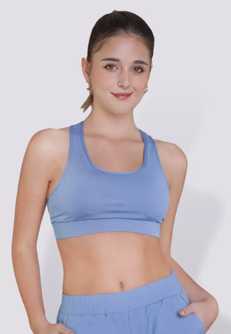 Buy Danskin Goal Getter Medium Support Sports Bra With Removable Pads Women  Activewear 2024 Online