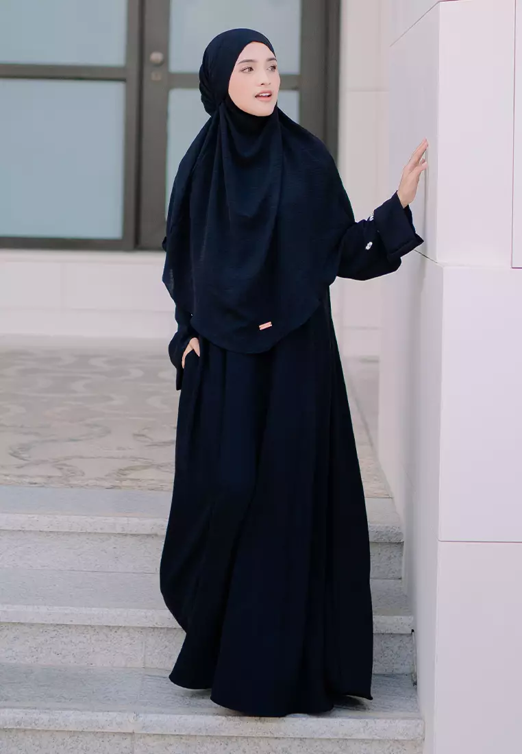 Haiba Abaya Set Black
