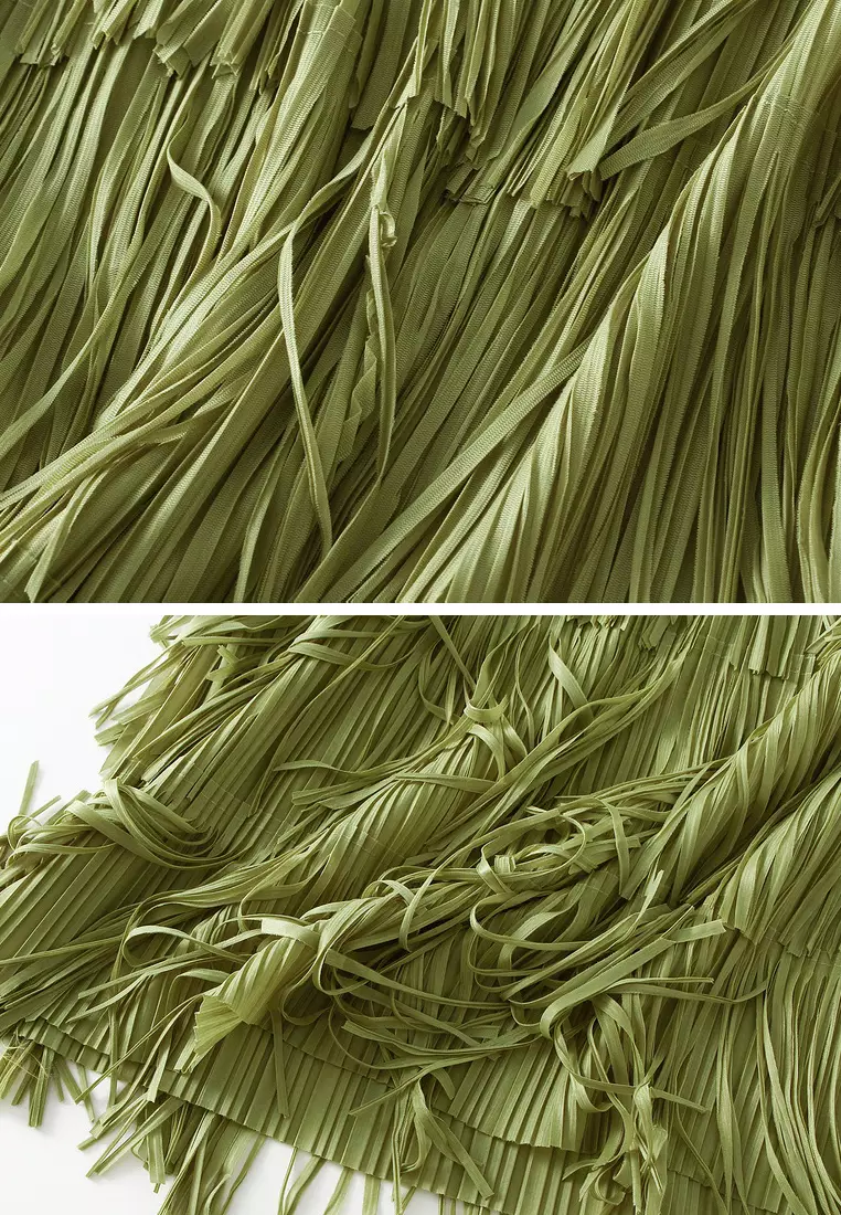 Tassel Tulle Tiered Skirt AF0666