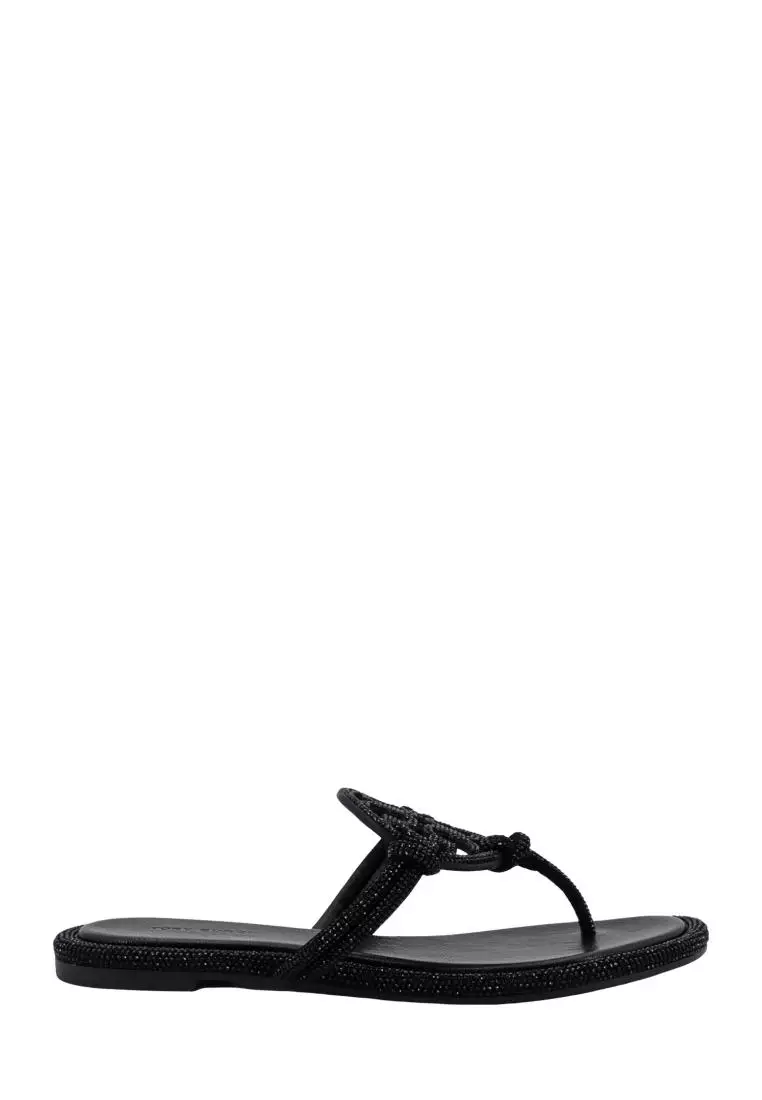 All black tory burch sandals sale