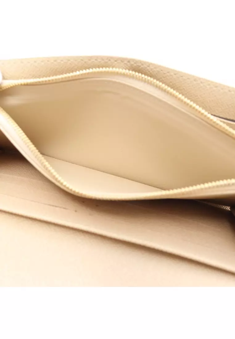 Shop Louis Vuitton DAMIER AZUR 2021-22FW Leather Folding Wallet