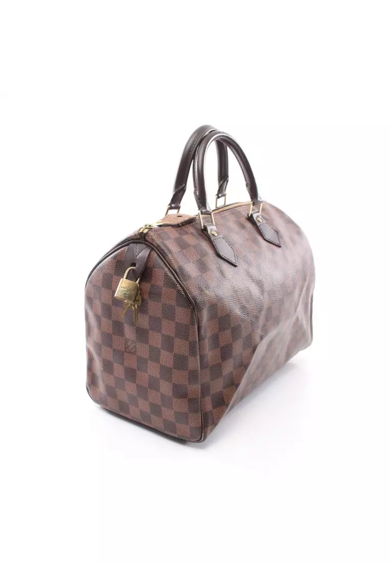 Louis Vuitton pre-owned brown Damier Ebene Speedy 30