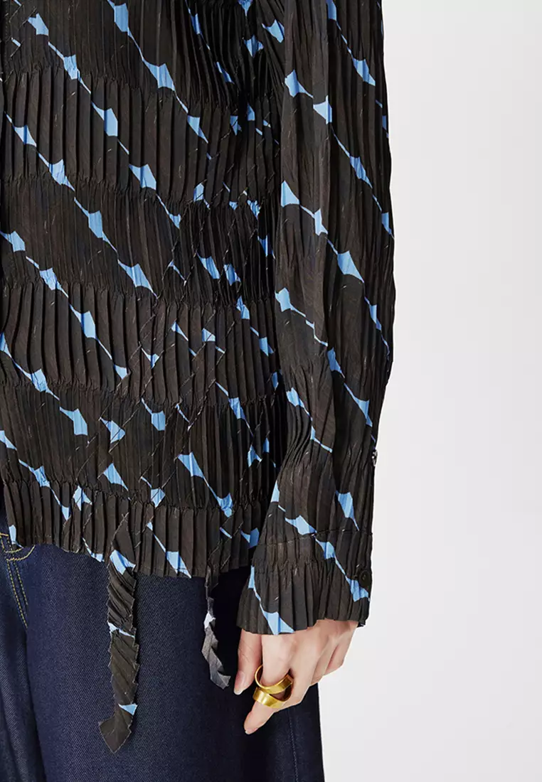 Slim long-sleeved shirt