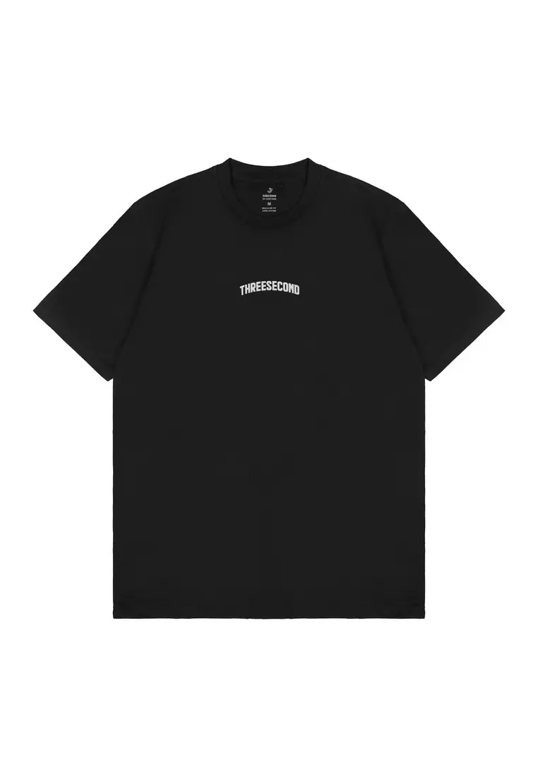 3Second Men's T-Shirt Short Sleeve Regular Fit Cotton Poca C930125