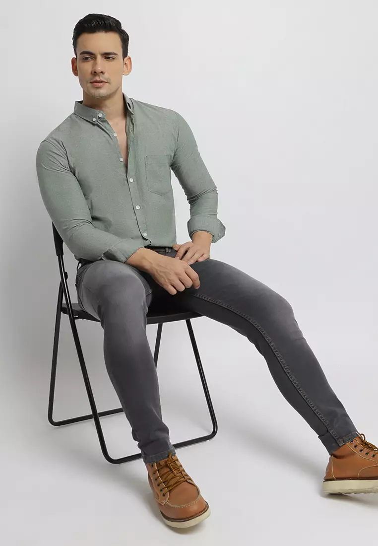 Forest Green Oxford Shirt