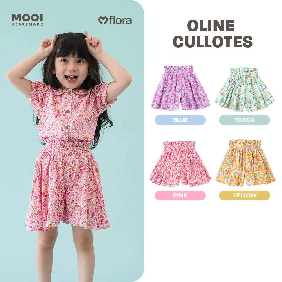 Mooi Celana Pendek Anak Perempuan Oline Cullotes Pants - Tosca