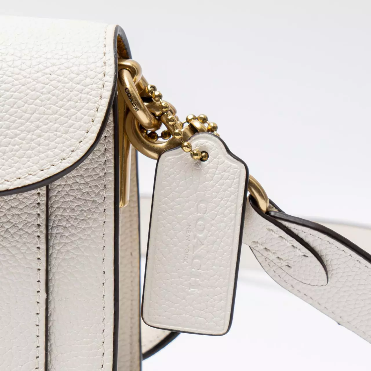 Tabby 26 Inside Pocket Shoulder Bag Chalk 2