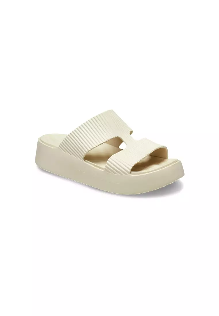 Discount on Crocs  shoes - SKU: Women's Getaway Platform Beach H Strap in Sandstone