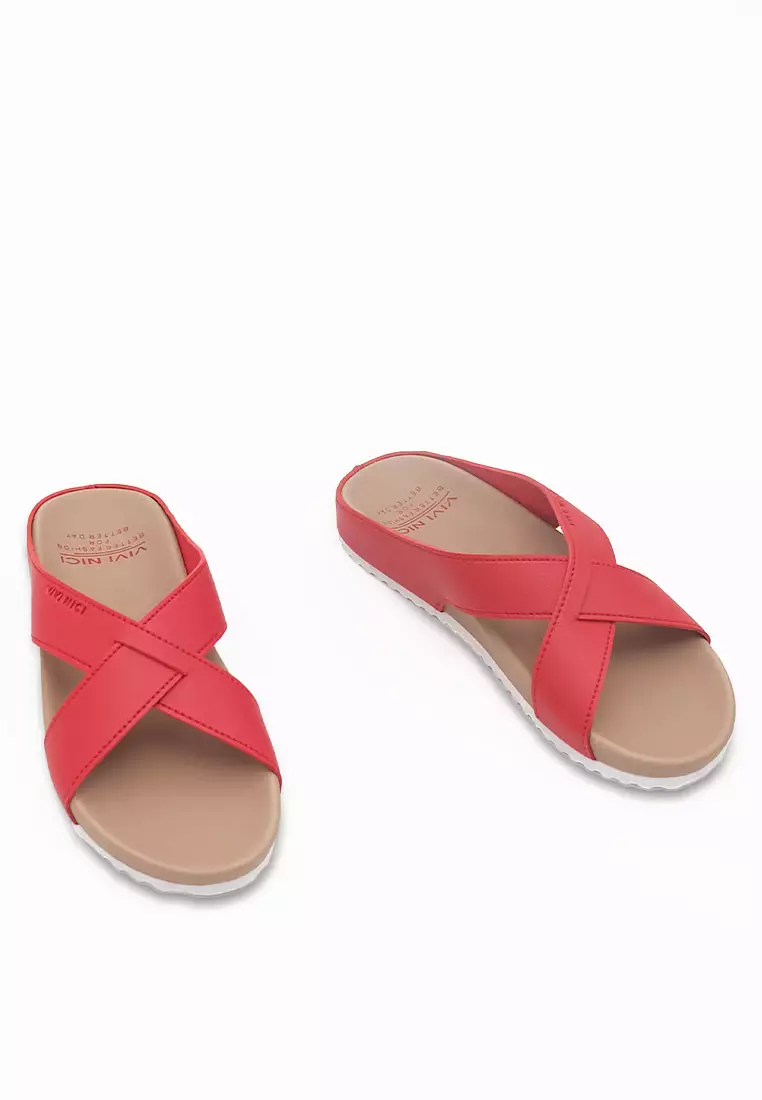 VIVI NICI - Melly Sandal Wanita Red