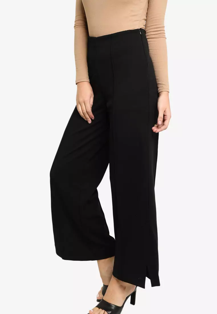 H&m side cheap zip pants