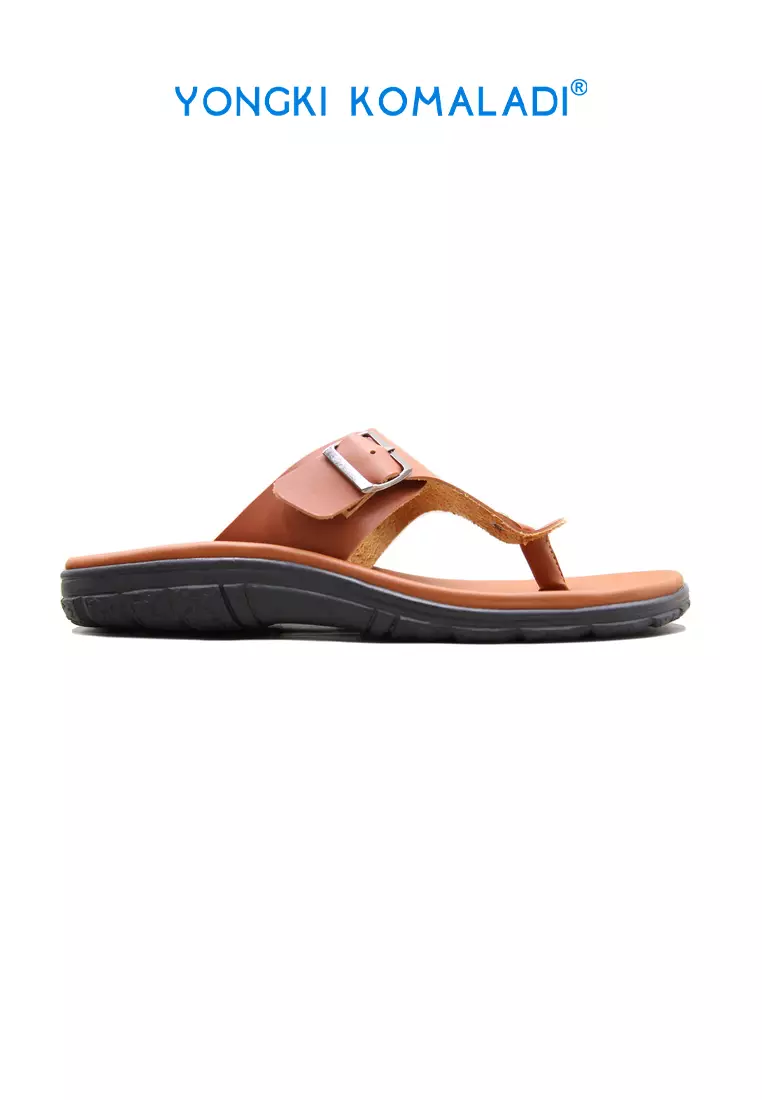 [ ORIGINAL ] YONGKI KOMALADI SANDAL OL-ESRF473-23 TAN