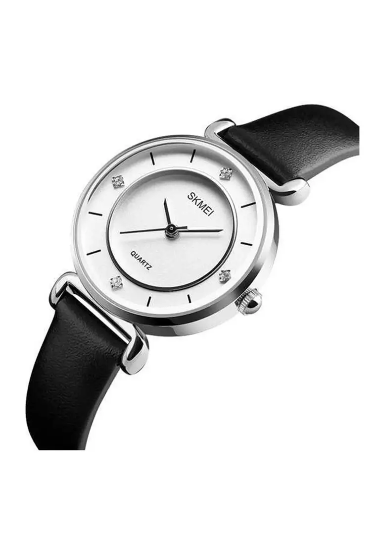 Jam Tangan Casual Analog Wanita Waterproof Strap Tali Material PU Leather KT55 ORIGINAL