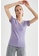 DeFacto purple Short Sleeve V-Neck Cotton T-Shirt 24992AAD4F18D3GS_1