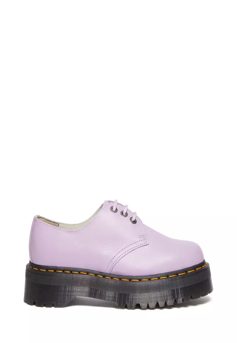 Discount on Dr. Martens  shoes - SKU: 1461 Ii Pisa Leather Platform Shoes - Purple