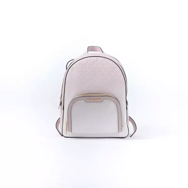 Tas MICHAEL KORS JAYCEE MONOGRAM GRADIENT WHITE PINK BACKPACK 100% ORIGINAL