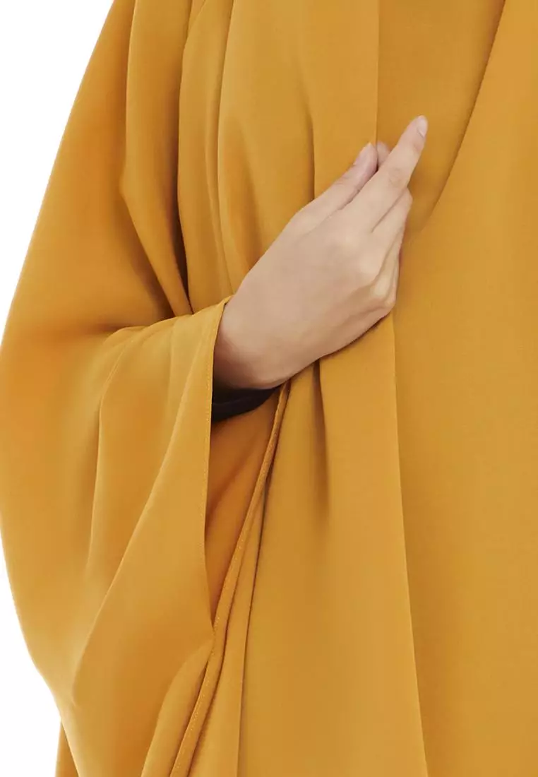 Queenza Zayidan French Khimar Hijab Ameera - Hazelnut