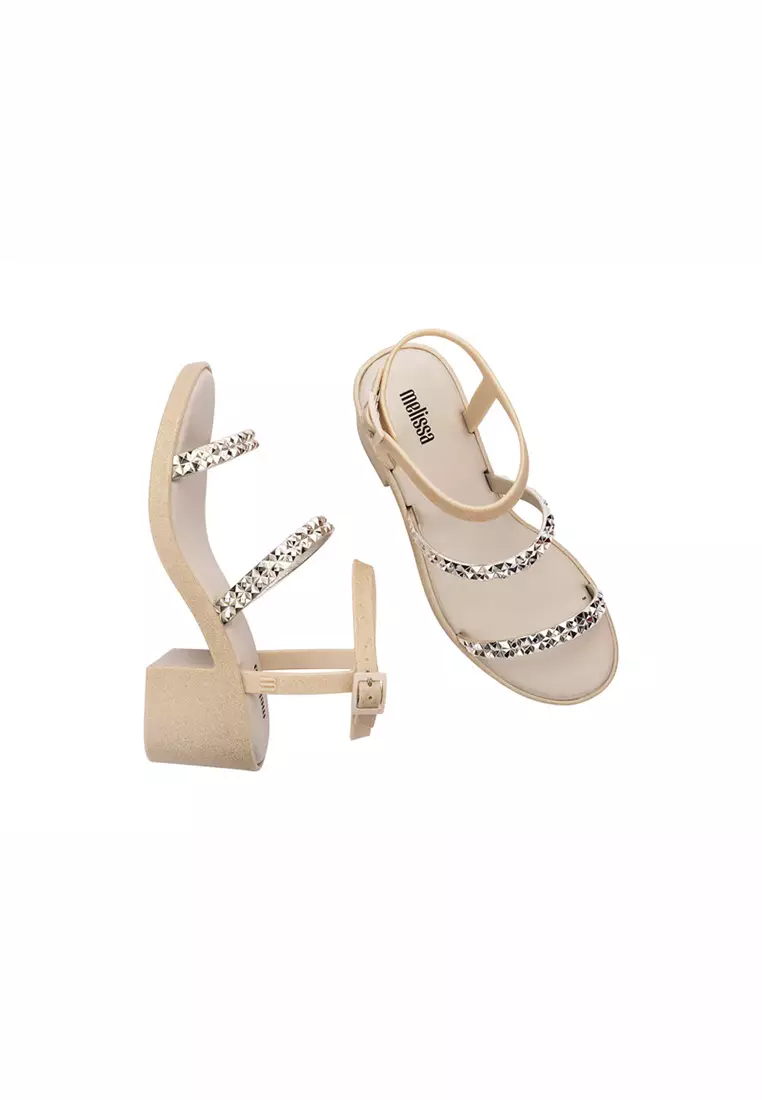 Melissa Glowing Beige Heeled retailer Sandal 22'