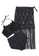 YG Fitness black (3PCS) Three-Dimensional Flower Sexy Lace Bikini Set 9B3E1USA45F101GS_5